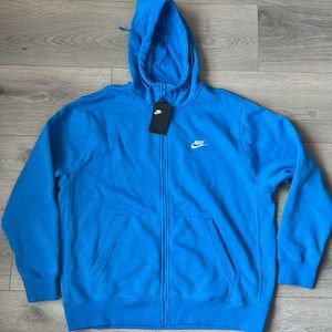 Nike Mens Team Blue Full Zip Jacket